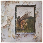 Led Zeppelin Robert Plant Vintage Signed “Led Zeppelin IV” Album