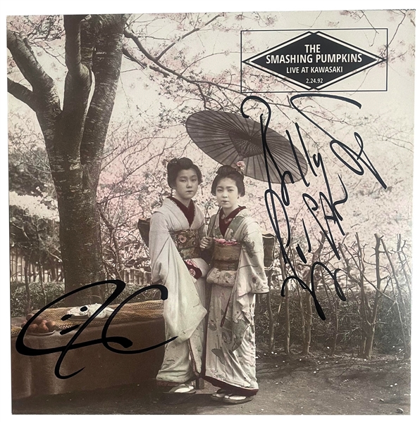 The Smashing Pumpkins Signed “Live at Kawasaki” Album