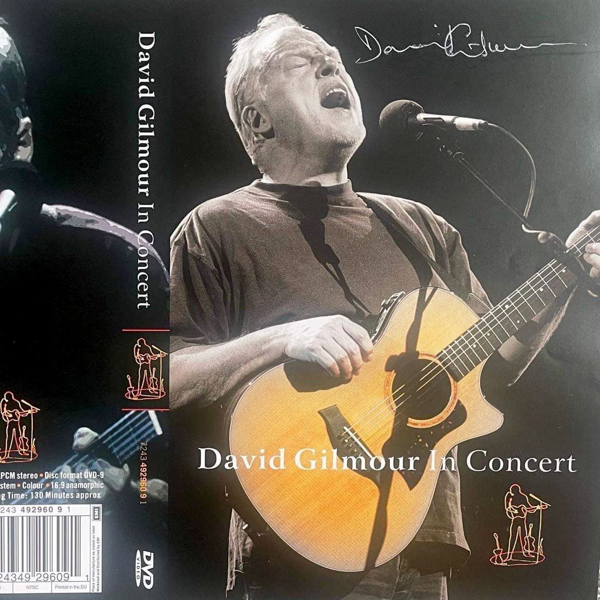 Lot Detail - David Gilmour Signed “In Concert” DVD Floyd Authentic