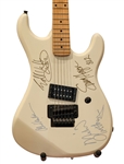 Van Halen Band Signed Kramer Guitar JSA