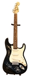 Creed Band Signed Squier Guitar JSA