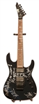 Metallica Band Signed ESP Guitar JSA