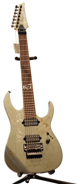 Korn Band Signed Ibanez Guitar JSA