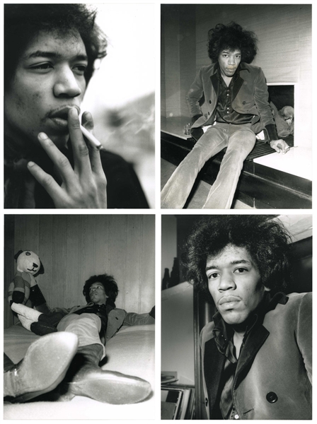 Jimi Hendrix London Petra Niemeier 1990s Prints