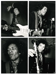 Jimi Hendrix London Performance Petra Niemeier 1990s Prints