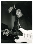 Jimi Hendrix London Performance Petra Niemeier 1990s Prints