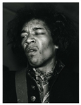 Jimi Hendrix London Performance Petra Niemeier 1990s Prints