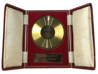 Mary Hopkin Owned 1969 Disc And Music Echo Award