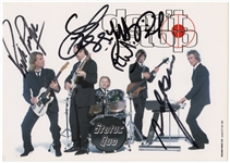 Status Quo Signed Don't Stop Promotional Album Photo Card
