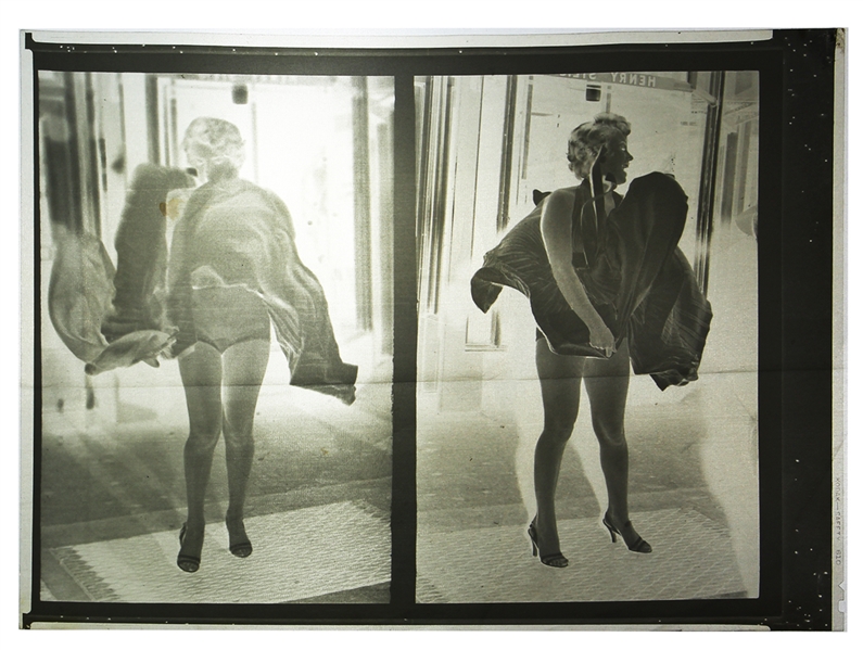 Marilyn Monroe "Seven Year Itch" Famous Dress Scene Negatives (4)