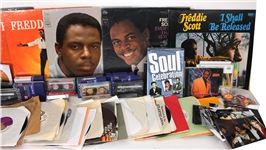 Freddie Scott Large Memorabilia Archive