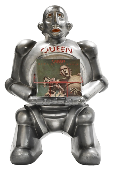 Extremely Rare Queen "News of the World" Album Promotional Robot