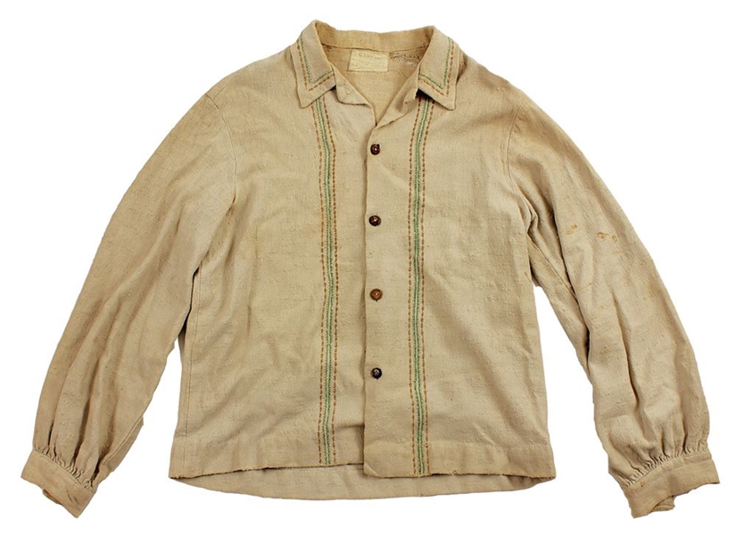 David Carradine "Kung Fu" TV Show Worn Shirt