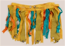 Britney Spears Stage Worn Fringe Belt With Rhinestones
