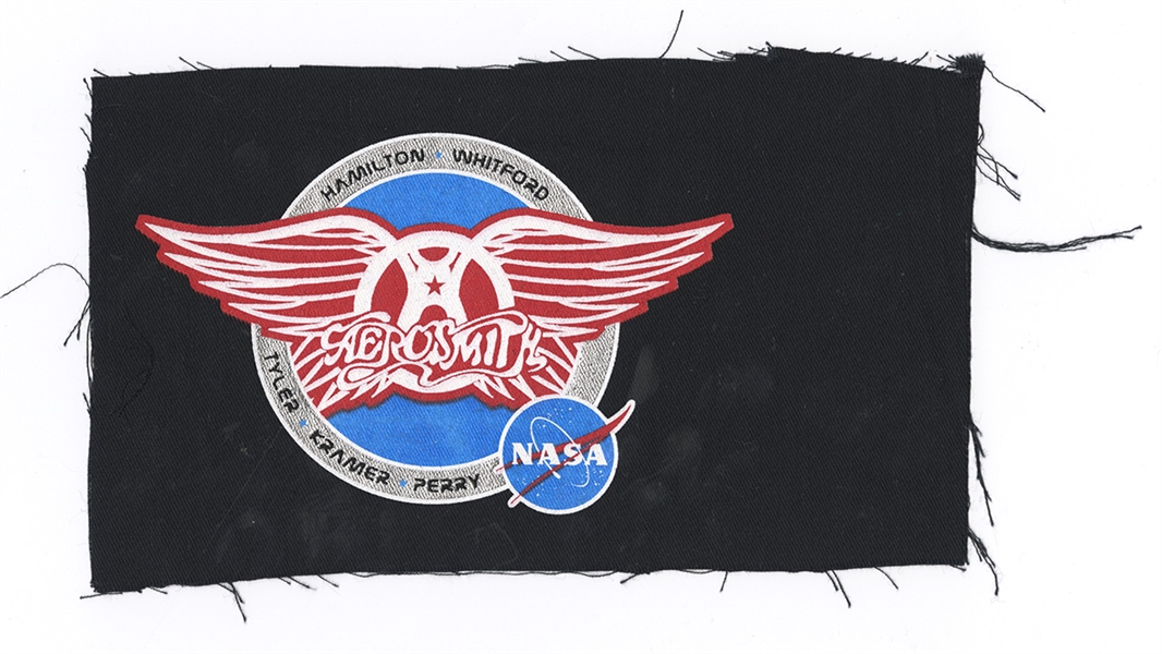 Aerosmith Steven Tyler Superbowl XXXV Stage Worn Patch