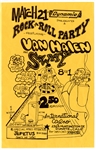Van Halen Original 1976 International Casino Concert Flyer