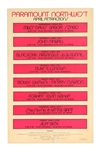 Miles Davis/Jeff Beck/John Mayall Original Cardboard Concert Poster