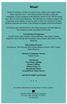 Original 1994 Grateful Dead Charity Concert Flyer