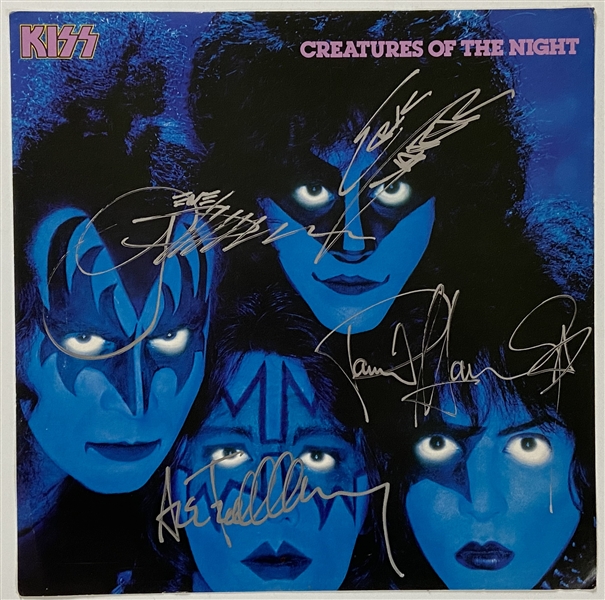 Lot Detail Kiss Creatures Of The Night Promo Record Store Display
