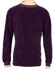 John Lennon Owned & Worn Purple Velour Shirt