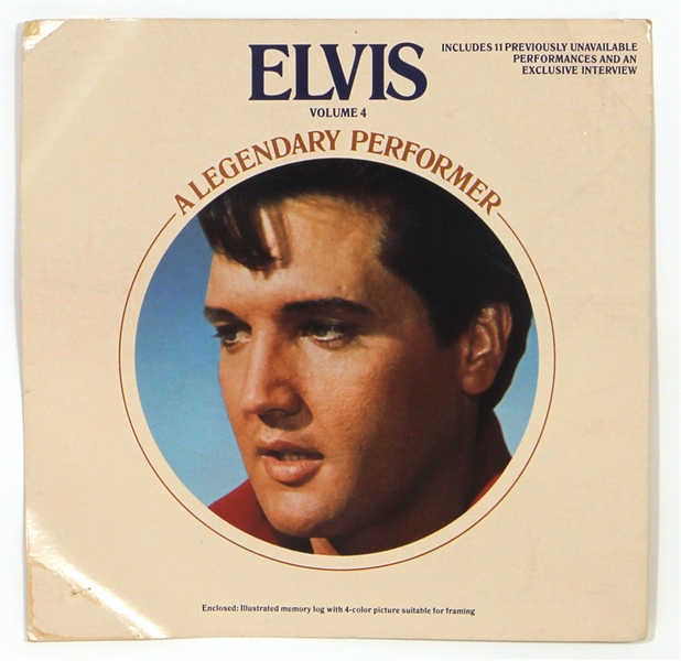 Lot Detail Elvis Presley Rare Record Store Promotional Stand Up 5809