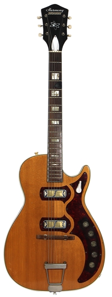 Jerry Garcia & The Yardbirds Owned and Played 1961 Harmony Stratotone Jupiter Guitar