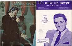Lot of 8 Vintage Elvis Presley Sheet Music