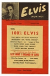 Elvis Presley 1960 U.K. "Elvis Monthly" Number I Issue, Volume One