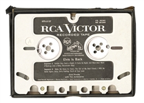 Rare 1960 Elvis Presley "Elvis Is Back" RCA Victor Recorded Tape Prototype