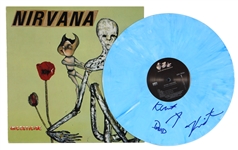 Nirvana Band Signed Insecticide Color Vinyl Beckett (John Brennan Collection)