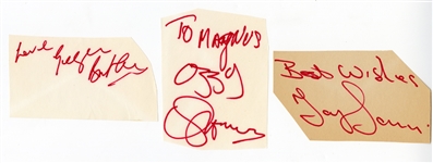 Black Sabbath Signed Autograph Book Pages