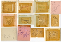 Autograph Book Pages Autographs with The Who, Stones and the Yardbirds