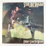 Stevie Ray Vaughan Signed “Couldn’t Stand the Weather” Album (JSA)