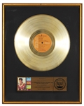 Elvis Presley “Blue Hawaii” RIAA Record Award