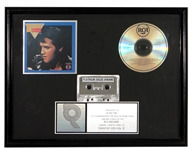 Elvis Presley “Greatest Hits Volume 5” RIAA Platinum In-House Record Award