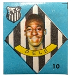 1962 Edicopro Ltda. Maiorais Do Futebol #10 Pele Incredibly Rare (Pop 6)