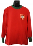 Eusebio Match Worn Portugal National Team 1967 Jersey (Ex-Teammate LOA) 