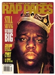Rap Pages Magazine April 1997 Featuring Iconic Notorious B.I.G. Cover