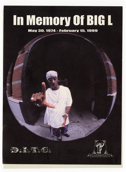 1999 "In Memory of Big L" D.I.T.C Promotional Program