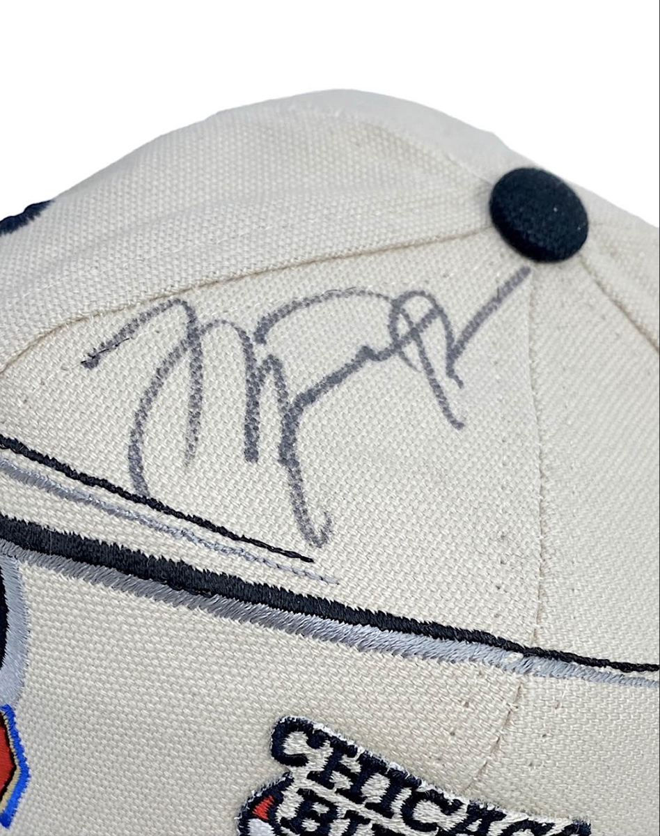 Lot Detail - 1996 Michael Jordan Chicago Bulls Signed NBA Champions Hat ...