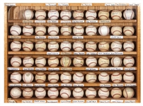 Collection of 59 Signed Baseballs