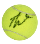 Ana Ivanovic Signed Tennis Ball