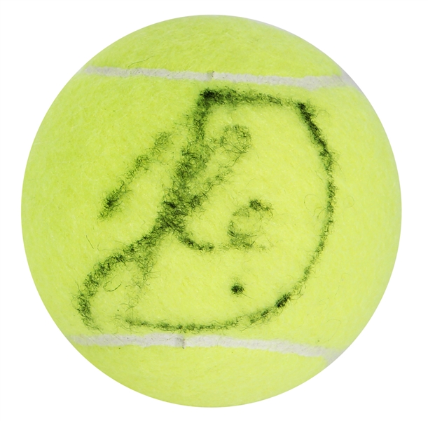 Justine Henin Signed Tennis Ball