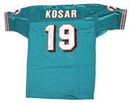 Bernie Kosar Signed Miami Dolphins Replica Jersey (JSA)