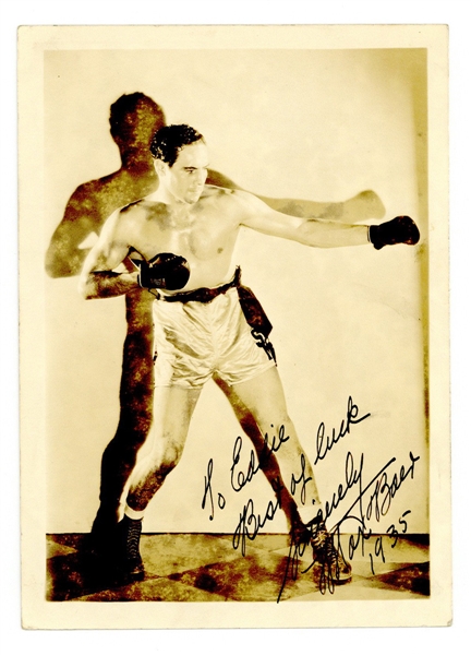 Max Baer Vintage Signed Photograph (1935)