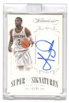 2013-14 Flawless #SS-KI Kyrie Irving Super Signatures Silver (#11/25)