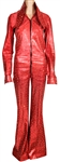 Sly Stone "Soul Train" Incredible Stage Worn Red Jumpsuit 1971 (Photo Matched)