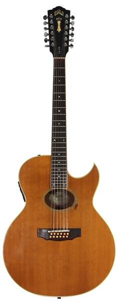 Beach Boys Stage Played Acoustic Guitar Owned by Carl Wilson