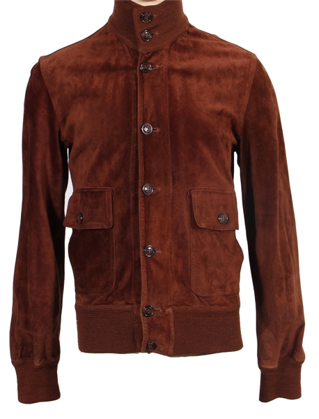 Jim Morrison Owned & Worn Brown Suede Jacket