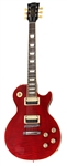 Slash Owned, Stage Used & Signed Custom Gibson Slash Signature Les Paul Rosso Corsa Guitar with Letter from Slash (Photo Matched)
